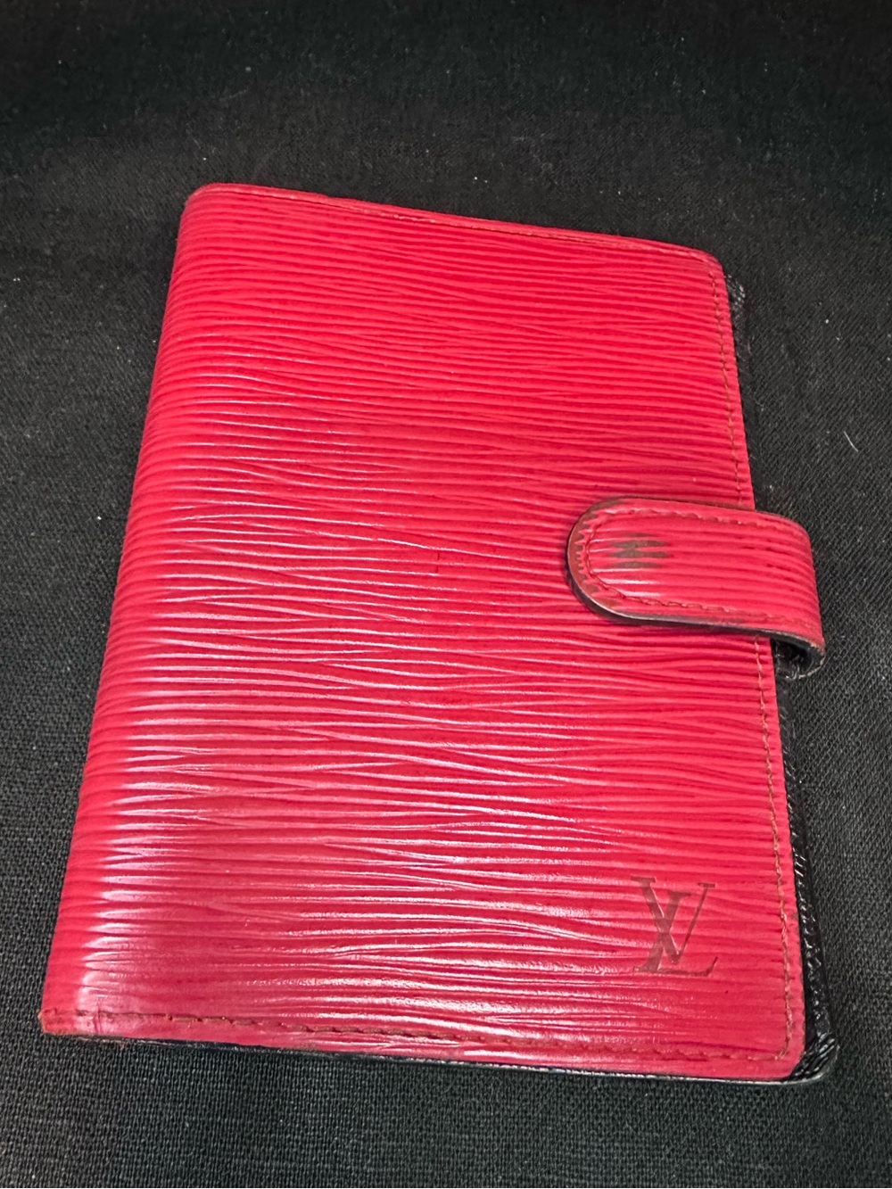 Louis Vuitton Pink Red Epi Agenda/Planner/Passport Cover PM
